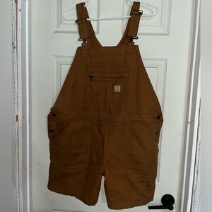 Women's Rugged Flex® Relaxed Fit Canvas Shortall